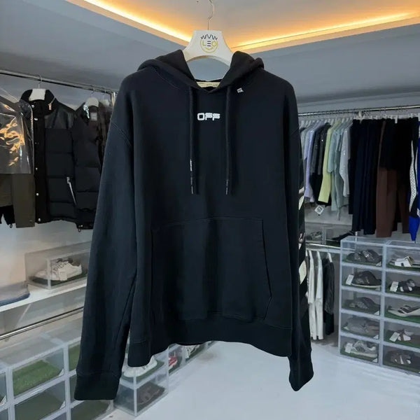 [BUNJANG] Off-White Caravaggio Arrows Hoodie / 오프화이트 카라바지오 애로우 후드