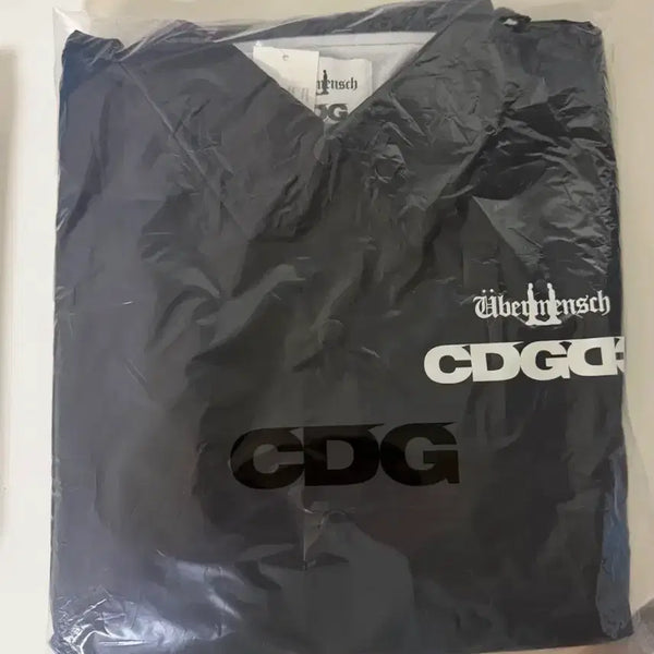[BUNJANG] CDG x G-Dragon Classic Nylon Coach Jacket Black / (원가양도) CDG x 지드래곤 클래식 코치 자켓 나일론 블랙