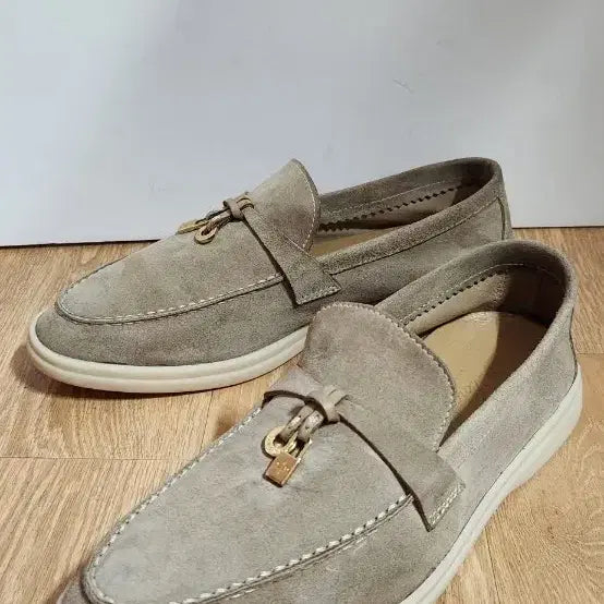 [BUNJANG] Loro Piana Summer Walk Loafers Sneakers Sandstone / (225~230)로로피아나신발 썸머워크 샌드스톤 로로피아나로퍼 스니커즈