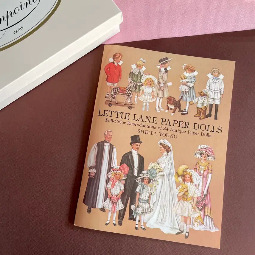 [BUNJANG] 1981 Original Antique Paper Doll Book / 1981s/미국빈티지 오리지널 앤틱크 페이퍼돌 종이인형북(rare)