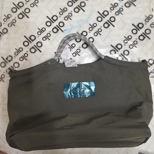 [BUNJANG] ALO Khaki Tote Bag / 알로 ALO 카키색 토트백 새상품