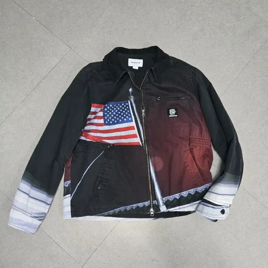[BUNJANG] Thisisneverthat American Flag Jacket / 디스이즈네버댓 성조기 자켓
