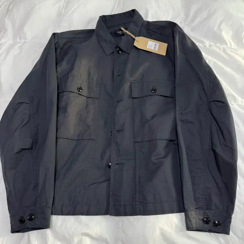 [BUNJANG] Eastlog M43 Linen Jacket Dark Navy L / 이스트로그 M43 자켓 다크네이비 린넨 L사이즈 새상품