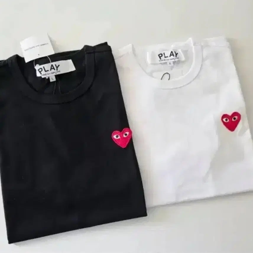 [BUNJANG] Comme des Garçons Red Wappen T-Shirt / (정품/새상품)꼼데가르송 레드와펜 반팔티
