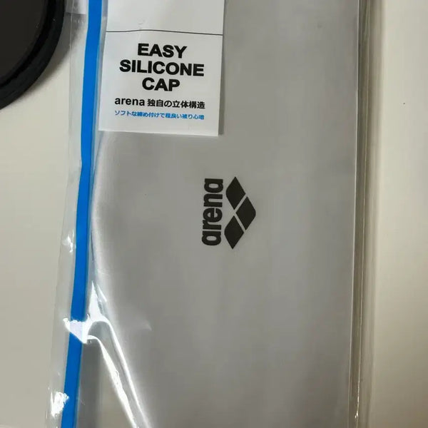 [BUNJANG] Arena Easy Silicone Swim Cap Silver New / 아레나 이지실리콘 수모 실버 새상품