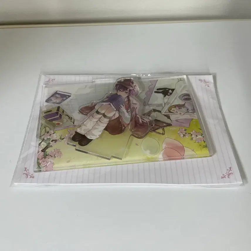 [BUNJANG] Scotishism Season Illustration Campaign Spring - Otto Rainy Diorama Acrylic / 미개봉) 스코시즘 시즌 일러스트 캠페인 봄 - 오토 레이니 디오라마