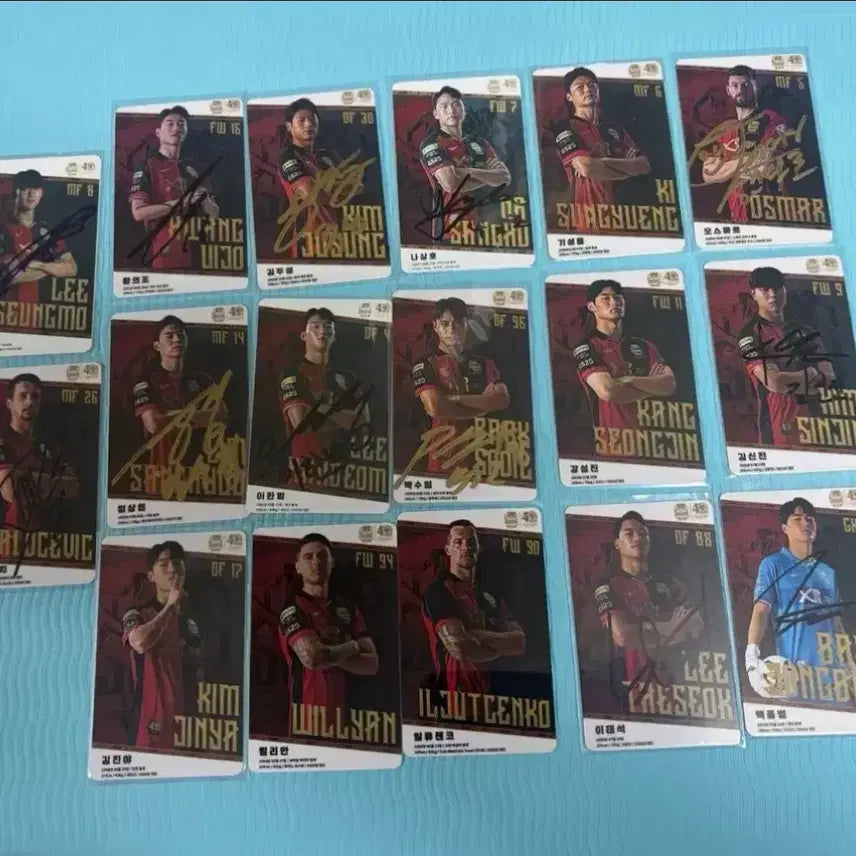 [BUNJANG] FC Seoul Autographed Photocard & Cotton Seed Bundle / FC서울 포토카드및코튼시드 판매합니다