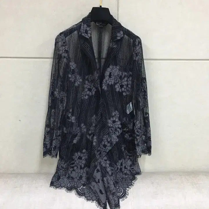 [BUNJANG] SYSMAX Luxury Soft Lace Jacket / SYSMAX 시스막스 럭셔리 보들보들 레이스 자켓