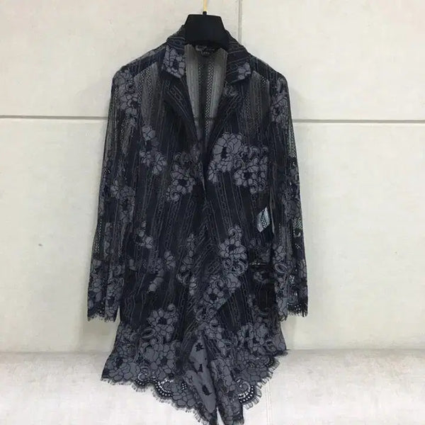 [BUNJANG] SYSMAX Luxury Soft Lace Jacket / SYSMAX 시스막스 럭셔리 보들보들 레이스 자켓