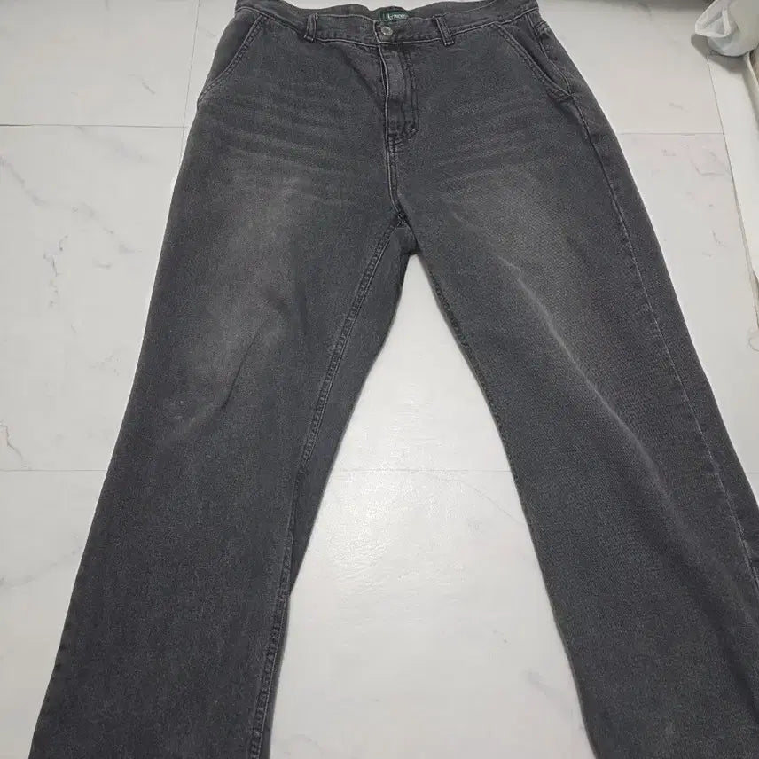 [BUNJANG] Men's Black Denim Jeans / 남자 흑청바지