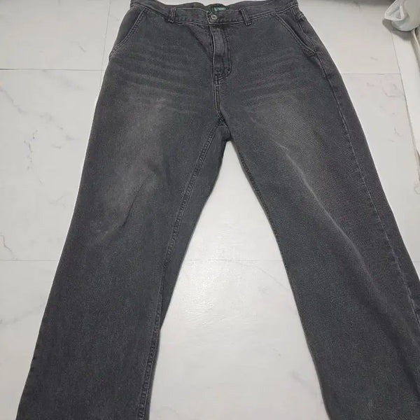 [BUNJANG] Men's Black Denim Jeans / 남자 흑청바지