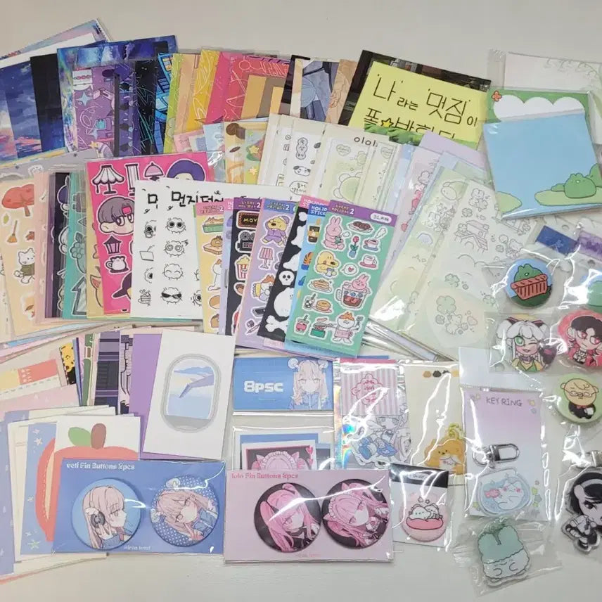 [BUNJANG] Diary Deco Bundle Set / (택포)다꾸 다이어리 꾸미기 다꾸 용품 일괄 처분