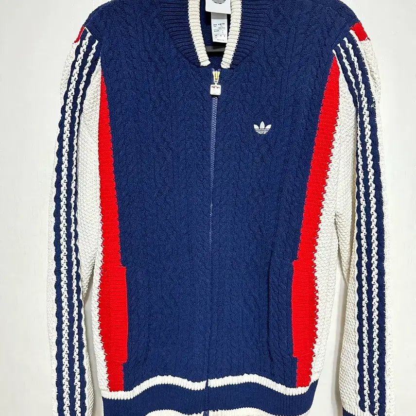 [BUNJANG] Adidas Originals Retro Remix Zip-Up Cardigan XL / 아디다스 오리지널스 레트로 리믹스 집업 가디건 XL