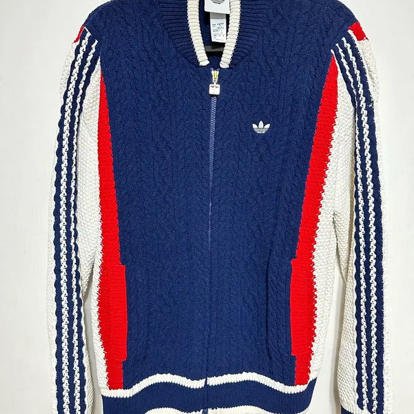 [BUNJANG] Adidas Originals Retro Remix Zip-Up Cardigan XL / 아디다스 오리지널스 레트로 리믹스 집업 가디건 XL
