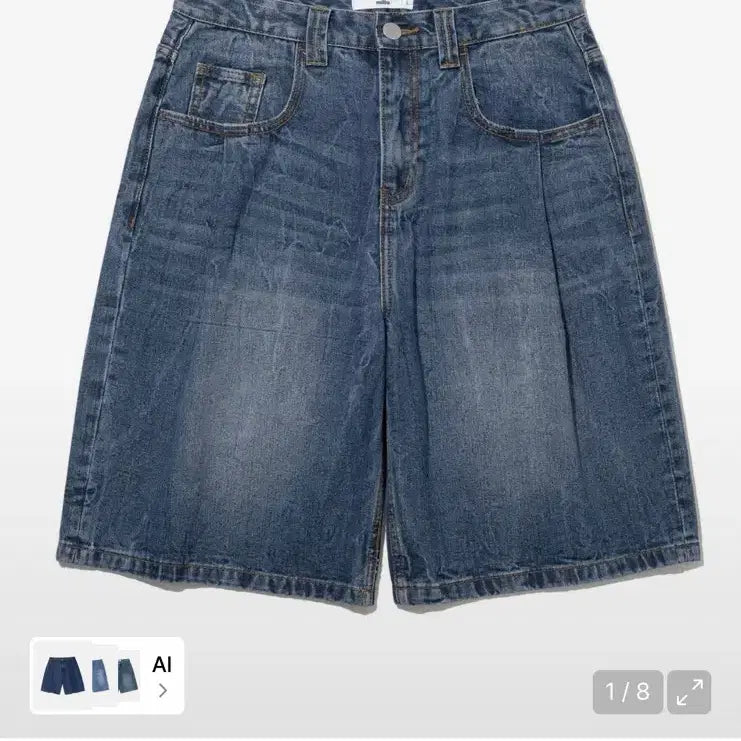 [BUNJANG] Milo Archive Denim Shorts / 밀로 아카이브 데님 반바지
