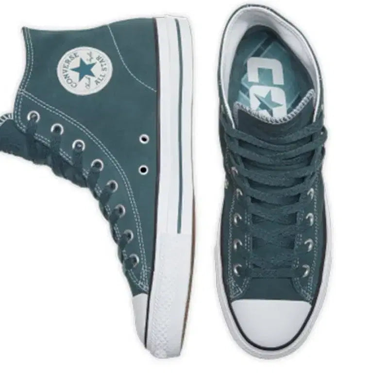 [BUNJANG] Converse Chuck Taylor All Star Pro Classic Suede Faded Spruce / 컨버스 척테일러 올스타 프로 클래식 스웨이드 Faded Spruce