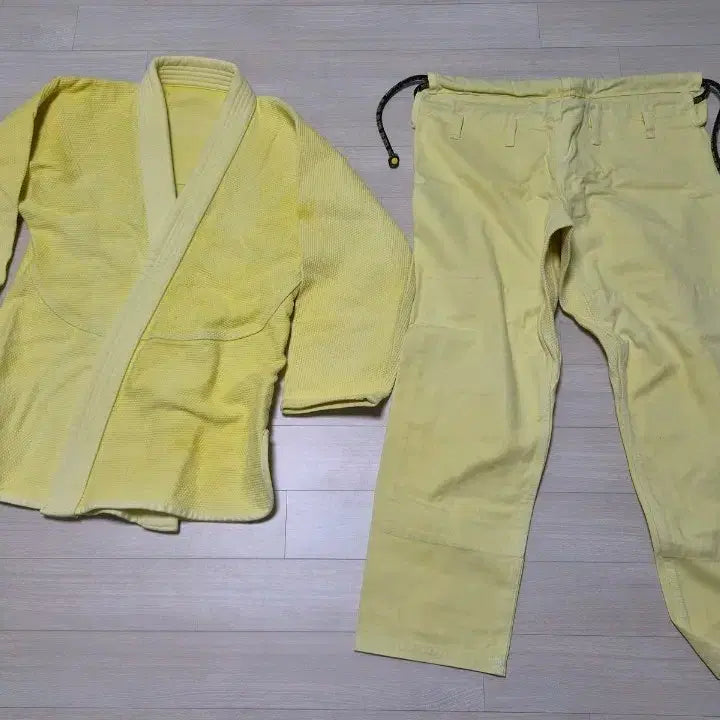 [BUNJANG] Jiu Jitsu Gi A1 Yellow / 주짓수 도복 A1 노랑색