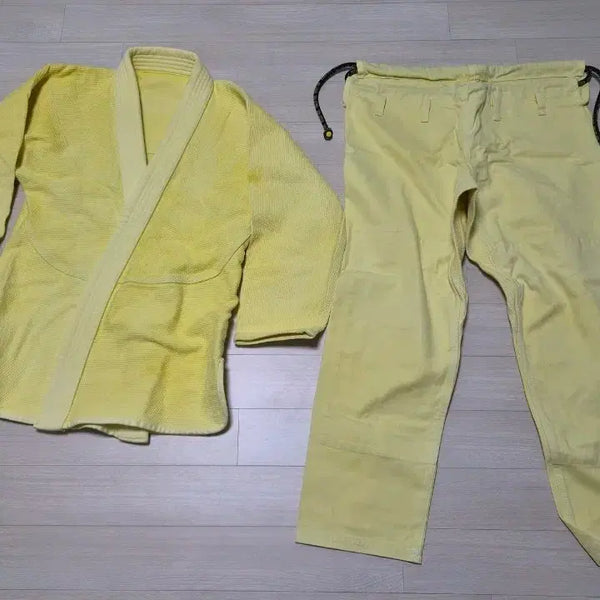 [BUNJANG] Jiu Jitsu Gi A1 Yellow / 주짓수 도복 A1 노랑색