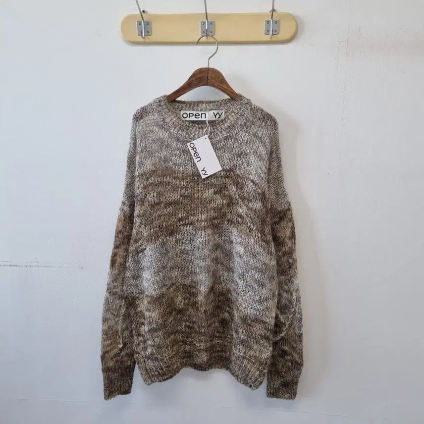 [BUNJANG] Openyy Mohair Knit Sweater / (새상품) 오픈와이와이 보카시 모헤어 니트