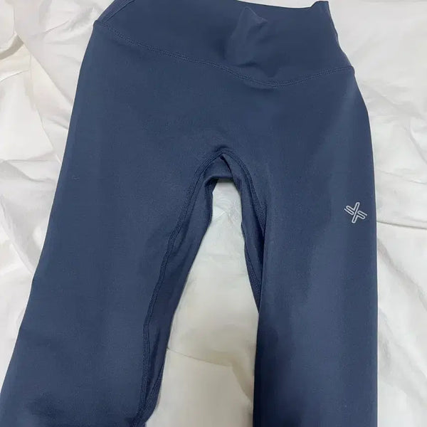 [BUNJANG] Xexymix Navy Logo Leggings / 젝시믹스 레깅스 새상품