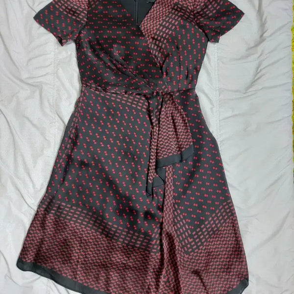 [BUNJANG] Club Monaco Silk Blend Asymmetrical Dress / 클럽모나코 견실크혼방 언밸런스원피스55