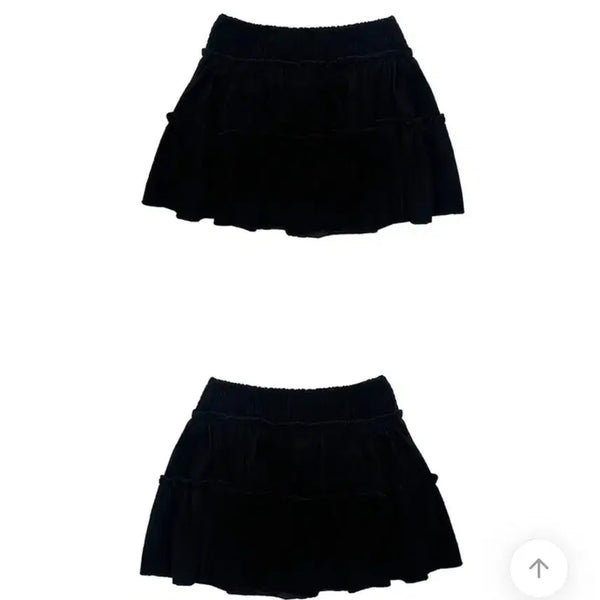 [BUNJANG] Avely Frill Banding Mini Skirt / 에이블리 프릴 밴딩 미니 스커트