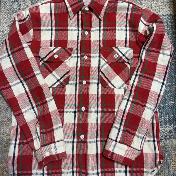 [BUNJANG] Warehouse 3104 Flannel Shirt (Size L) / 웨어하우스 3104 플란넬 셔츠 40(L)사이즈
