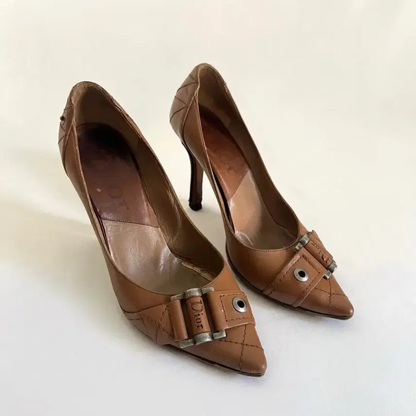 [BUNJANG] Dior 00s Vintage Buckle Heels / Dior 00s 디올 빈티지 버클 힐