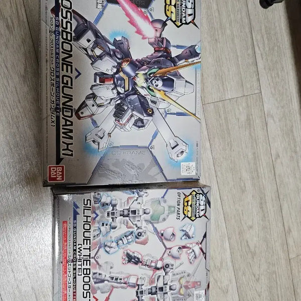 [BUNJANG] Bandai SDCS Crossbone Gundam Silhouette Bundle Set / 반다이 sdcs크로스본 크로스실루엣 일괄