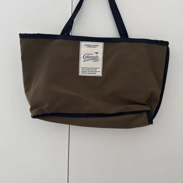[BUNJANG] Facade Pattern Tote Bag / 파사드패턴 토트백