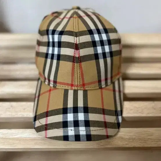 [BUNJANG] Burberry Nova Check Cotton Baseball Cap / 버버리 노바체크 볼캡 정품