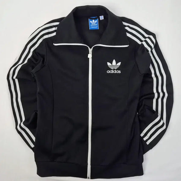 [BUNJANG] Adidas 3-Stripes Track Top Black / 아디다스 삼선 트랙탑 블랙