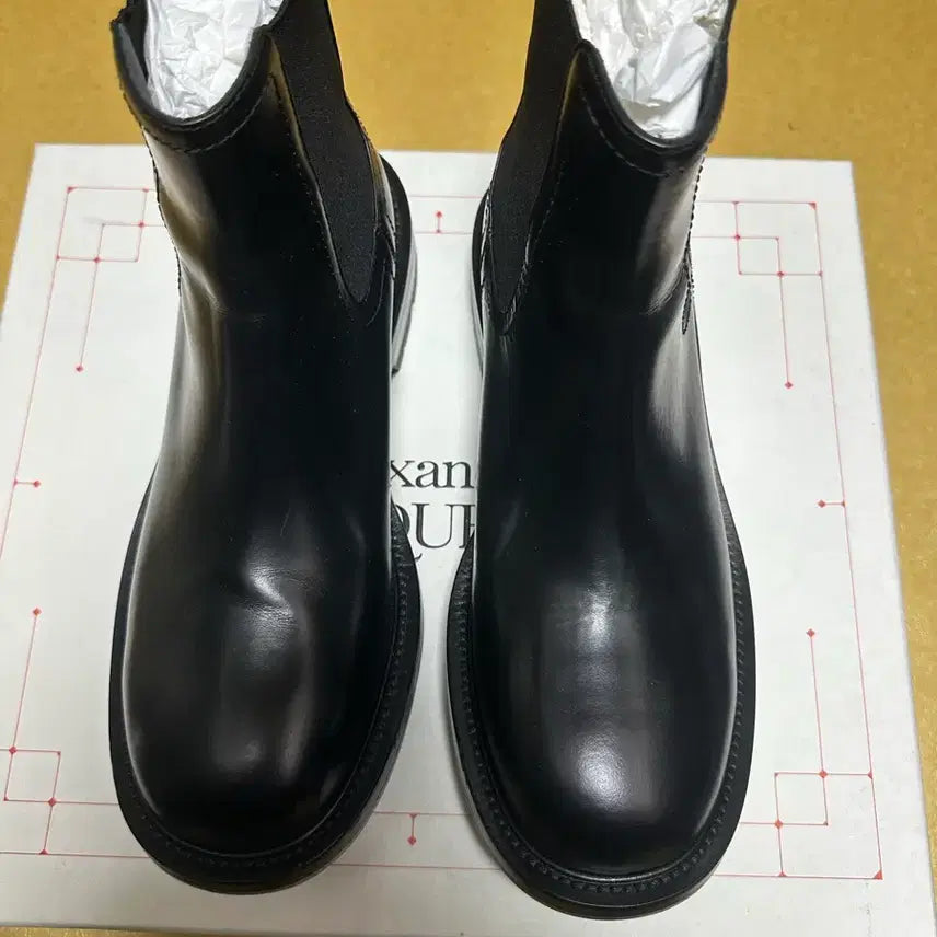 [BUNJANG] Alexander McQueen Leather Chelsea Boots / 알렉산더맥퀸 워커 첼시 부츠 265추천 ( eu 41 )
