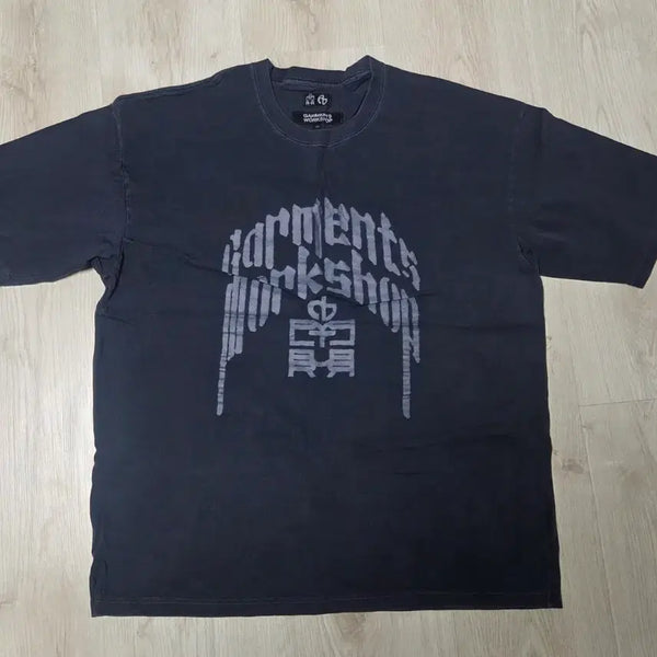 [BUNJANG] Politeru No Manual Souvenir Short Sleeve Blue 3S / 폴리테루 노매뉴얼 수베니어 반팔 블루 3사