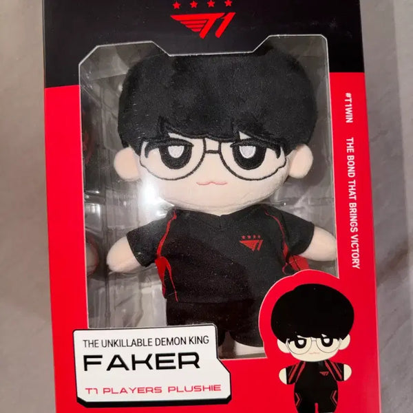 [BUNJANG] T1 Faker 2024 Player Plush Toy / 오늘만이가격) T1 페이커 2024 FAKER 선수 인형 플러시