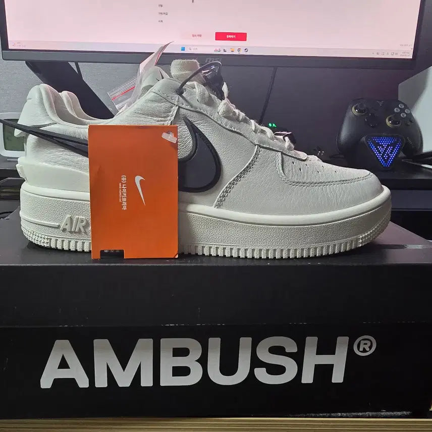 [BUNJANG] Nike x Ambush Air Force 1 Low White (250mm) / 나이키 엠부쉬 에어포스1 로우 화이트(250mm)