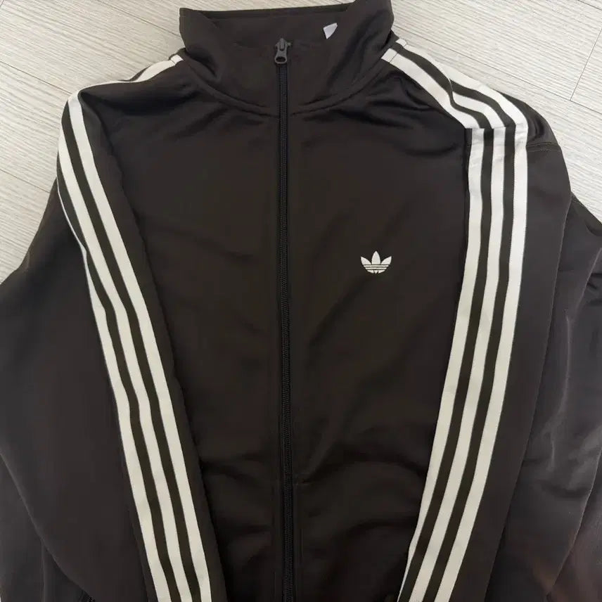 [BUNJANG] Adidas BB Track Top Dark Brown Jersey S / 아디다스 BB 트랙탑 다크브라운 져지 S