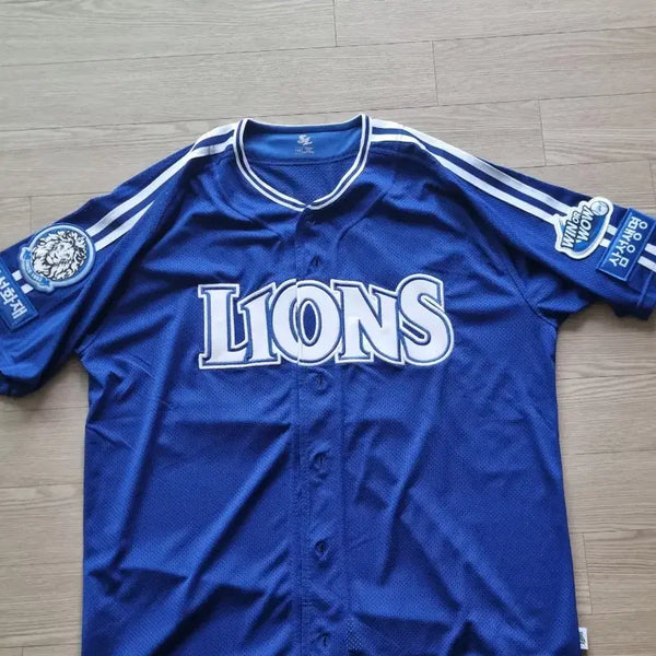 [BUNJANG] Samsung Lions Old Away Professional Baseball Jersey (Lee Jae-hyun) / 삼성라이온즈 유니폼 올드 어웨이 프로페셔널 이재현
