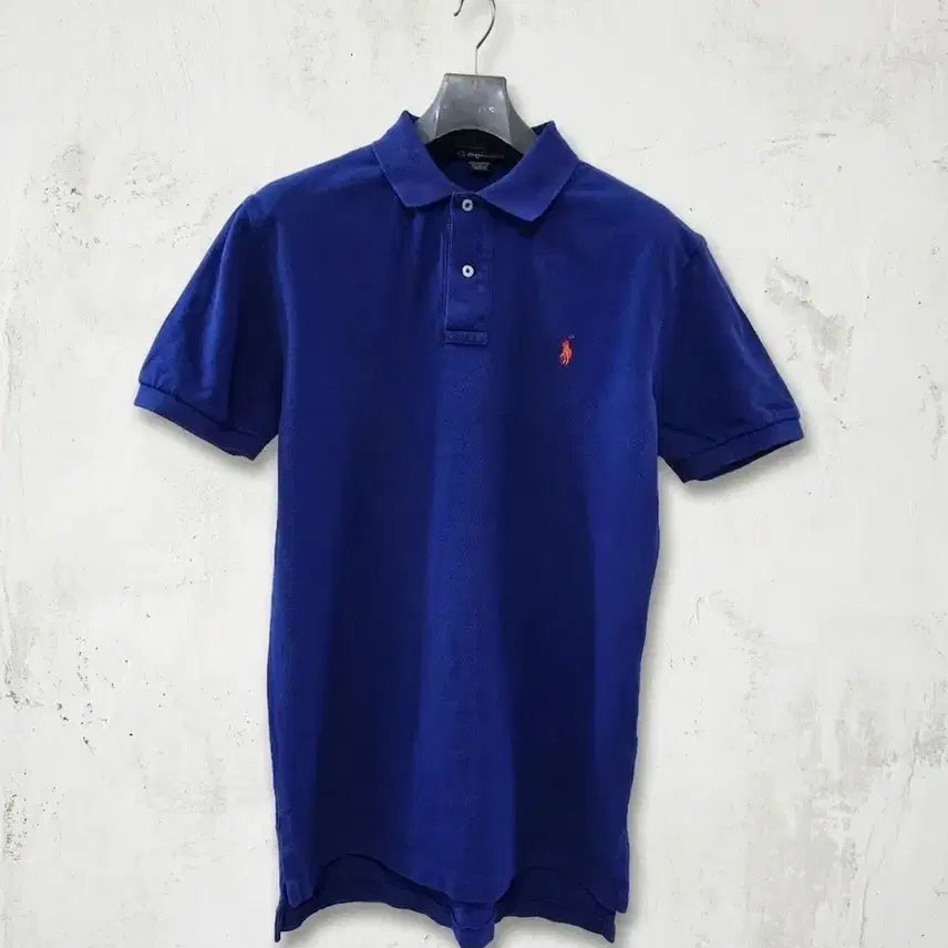[BUNJANG] Polo Ralph Lauren Blue Polo Shirt Size S / 폴로 랄프로렌 블루 카라티 S