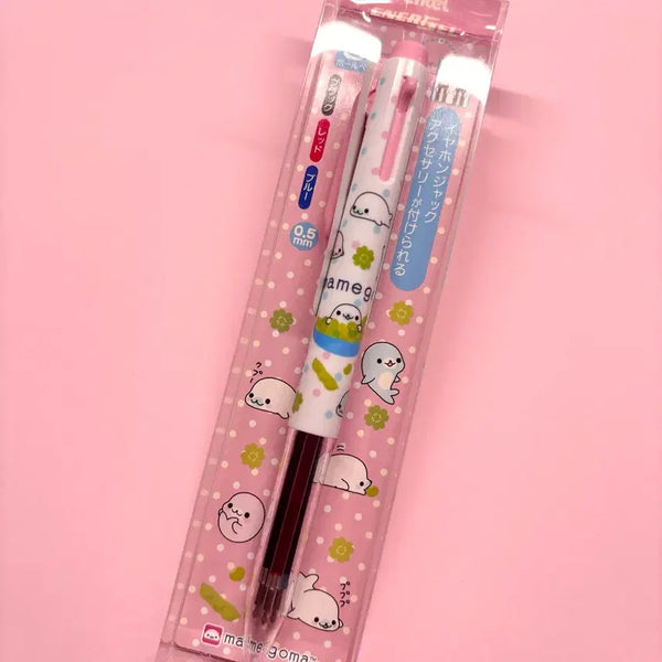 [BUNJANG] Mamegoma 3-Color Dot Ballpoint Pen (Sealed) / [미개봉/새상품] 마메고마 3색 도트 볼펜
