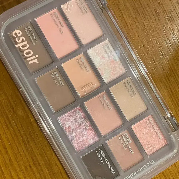 [BUNJANG] Espoir Eye Core Palette Pink Oat Latte / 에스쁘아 아이코어 팔레트 핑크 오트 라떼