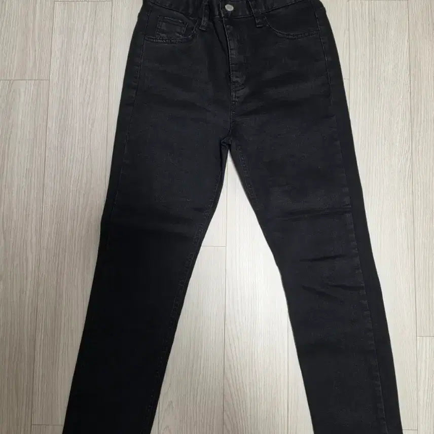 [BUNJANG] Black Denim Pants / 블랙 데님 팬츠