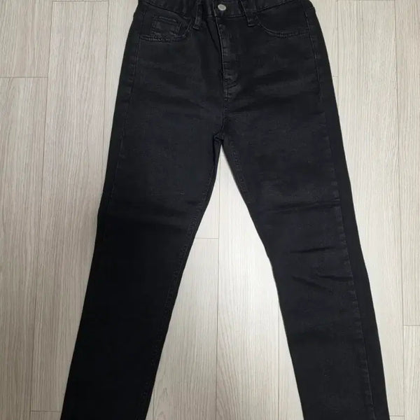 [BUNJANG] Black Denim Pants / 블랙 데님 팬츠
