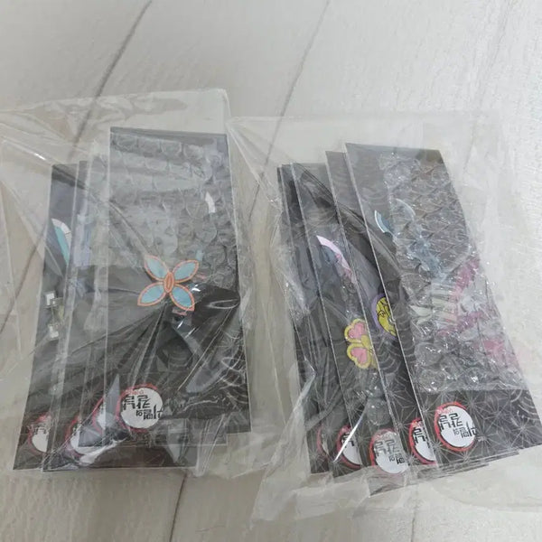 [BUNJANG] Demon Slayer Megabox Sunwheel Sword Keychain Full Set (10 Types, Sealed) / [cgv] 귀멸의 칼날 메가박스 일륜도 키링 10종 풀세트 미개봉