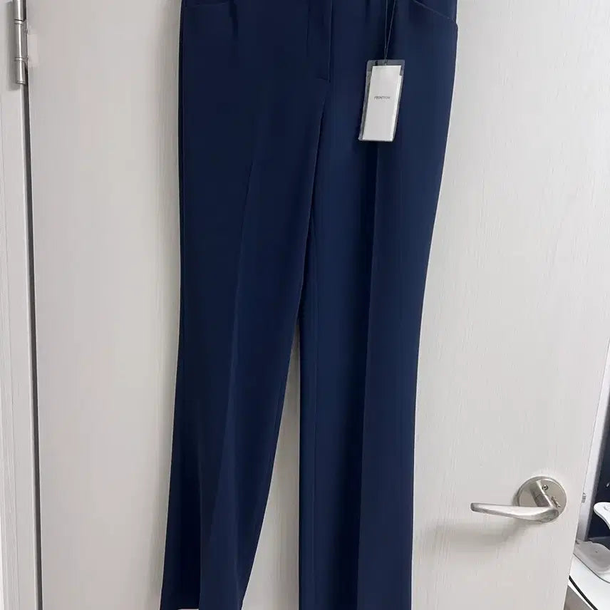 [BUNJANG] FRONTROW Navy Slacks New / FRONTROW 네이비 슬랙스 새상품