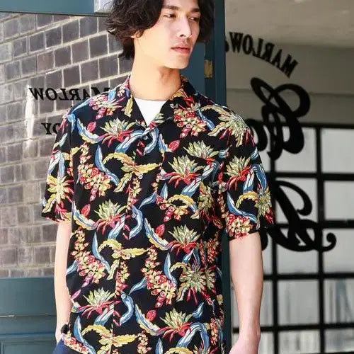 [BUNJANG] Reyn Spooner 90s Hawaiian Rayon Shirt / ReynSpooner 레인스푸너 90's 하와이제조 레이온 하와이안셔츠M