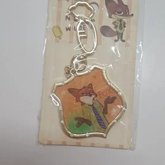 [BUNJANG] Disney Zootopia Nick Wilde Keyring / 디즈니 주토피아 닉 와일드 키링 미니소