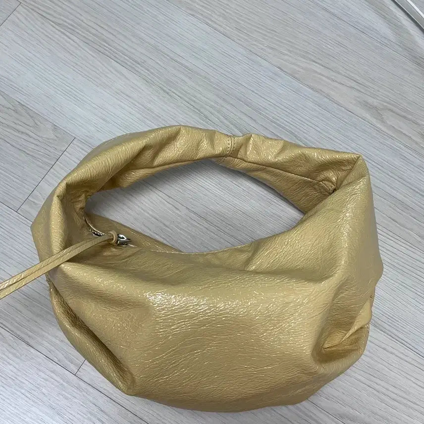 [BUNJANG] Zara Faux Leather Tote Bag Yellow / 자라 페이크 레더 토트백 옐로우