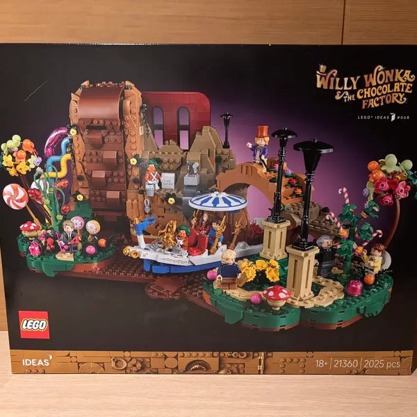 [BUNJANG] LEGO Ideas Willy Wonka Chocolate Factory 21360 Building Set / [새상품] 레고 윌리웡카 초콜릿 공장 21360