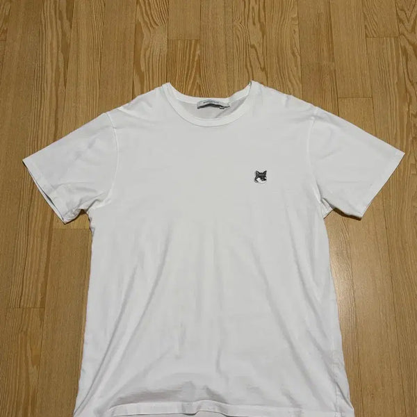 [BUNJANG] Maison Kitsuné Fox Short Sleeve T-Shirt White / 메종키츠네 폭스 반팔 티셔츠 화이트